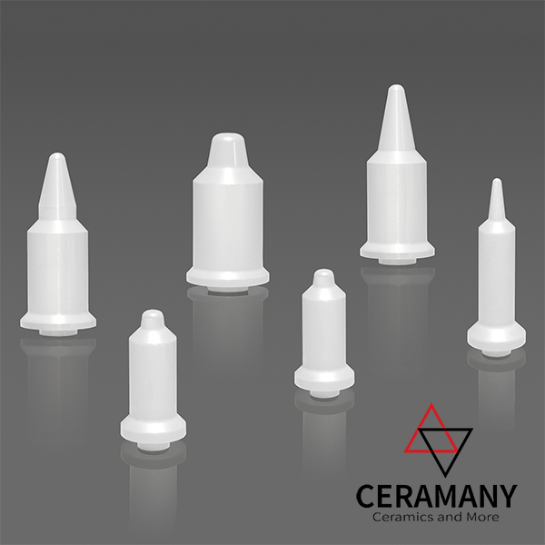 Ceramic centring pins