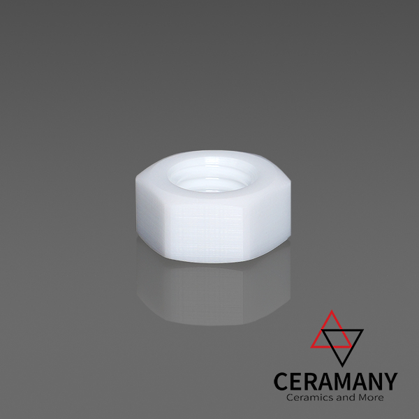 Ceramic hex nuts